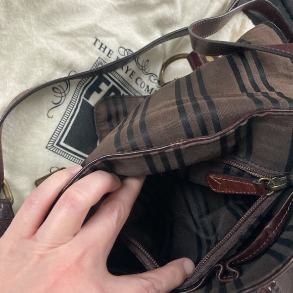 RARE Frye Roxanne Magazine Crossbody and Wallet in Dark Brown - Picture 10 of 16